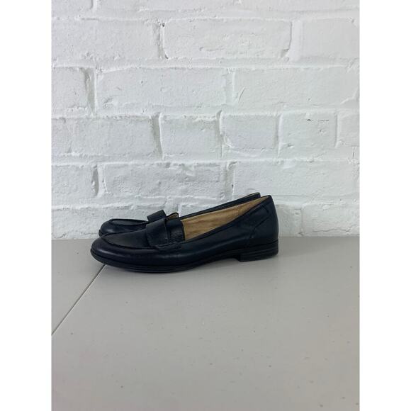 Naturalizer Women's Leather Upper Milo Penny Loafers Slip-On Black Size 4.5 - Picture 4 of 9